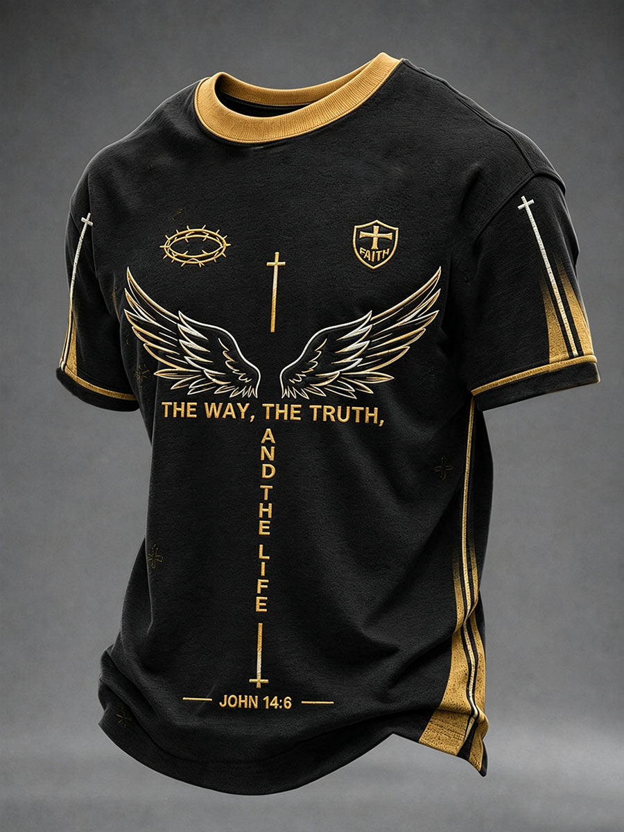 Men's The Way The Truth And The Life Short Sleeves T-shirt