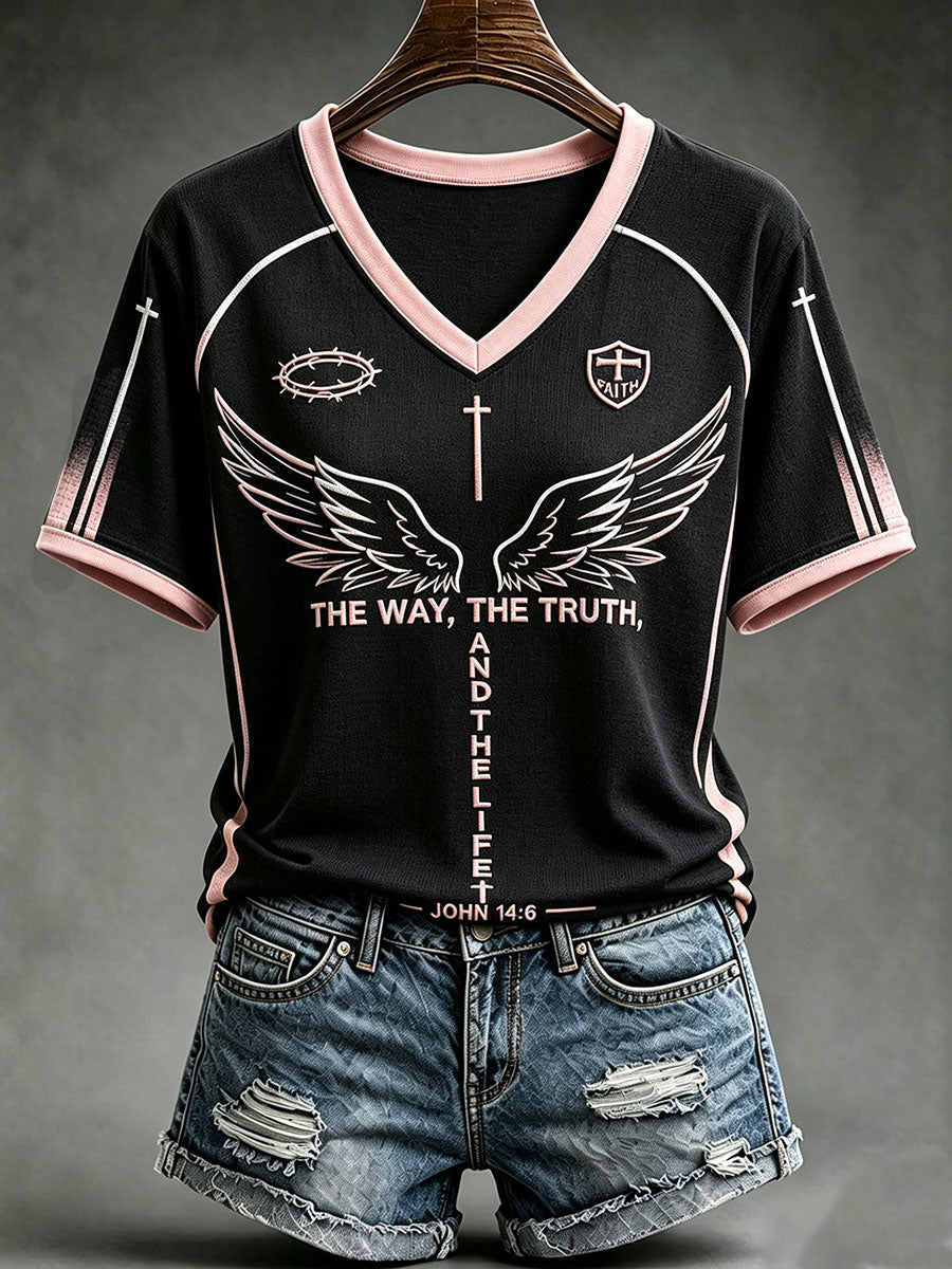 Women's The Way The Truth And The Life Short-sleeved T-shirt