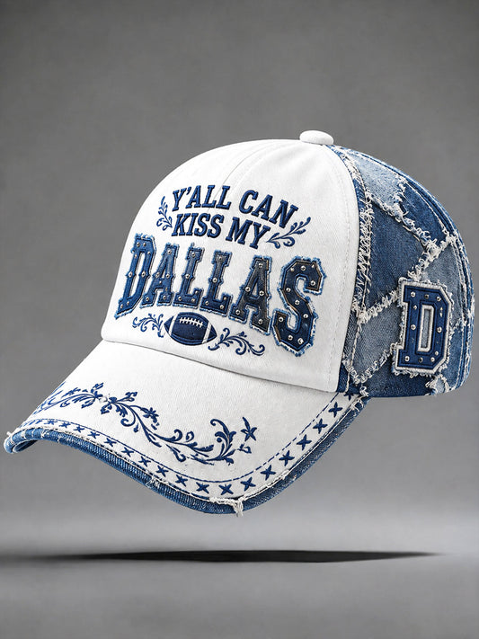 Game Day Football Print Casual Unisex  Hat