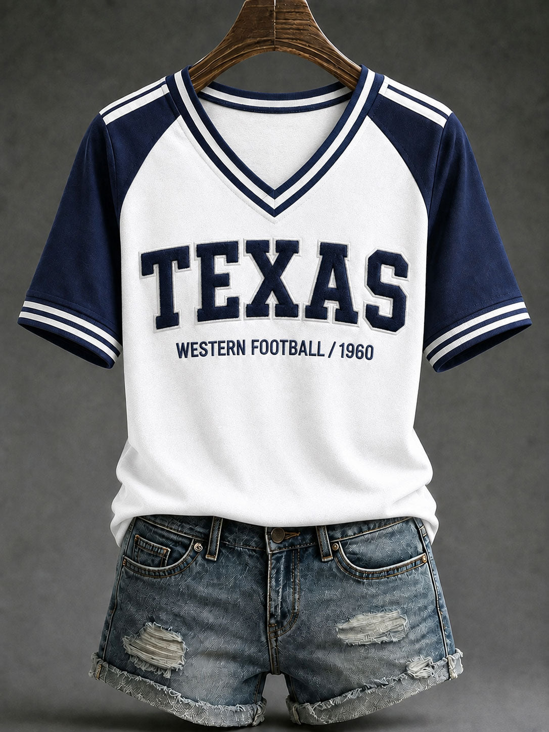 Women's Game Day Football Printed Casual T-Shirt