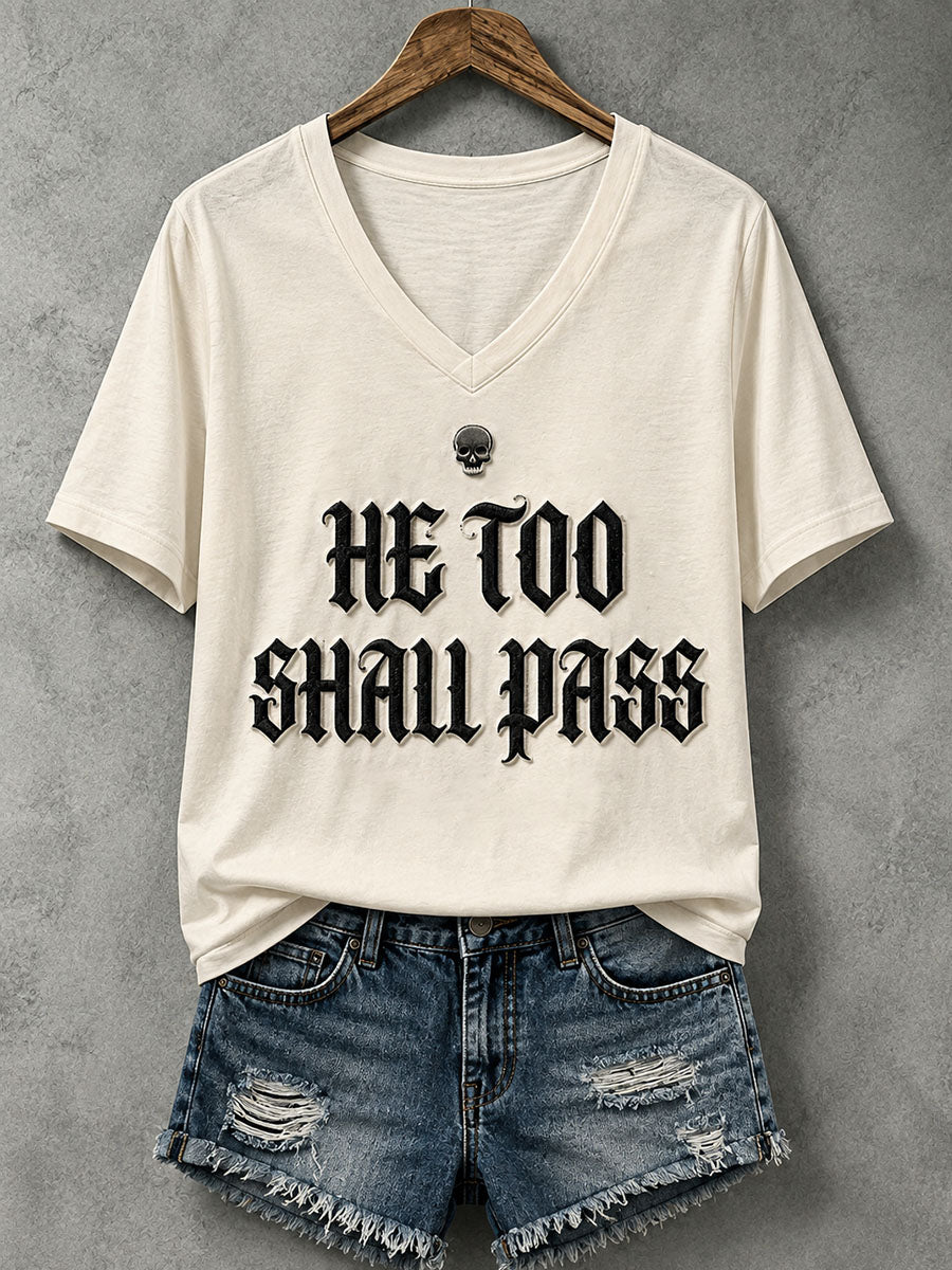 Women's He Too Shall Pass T-Shirt