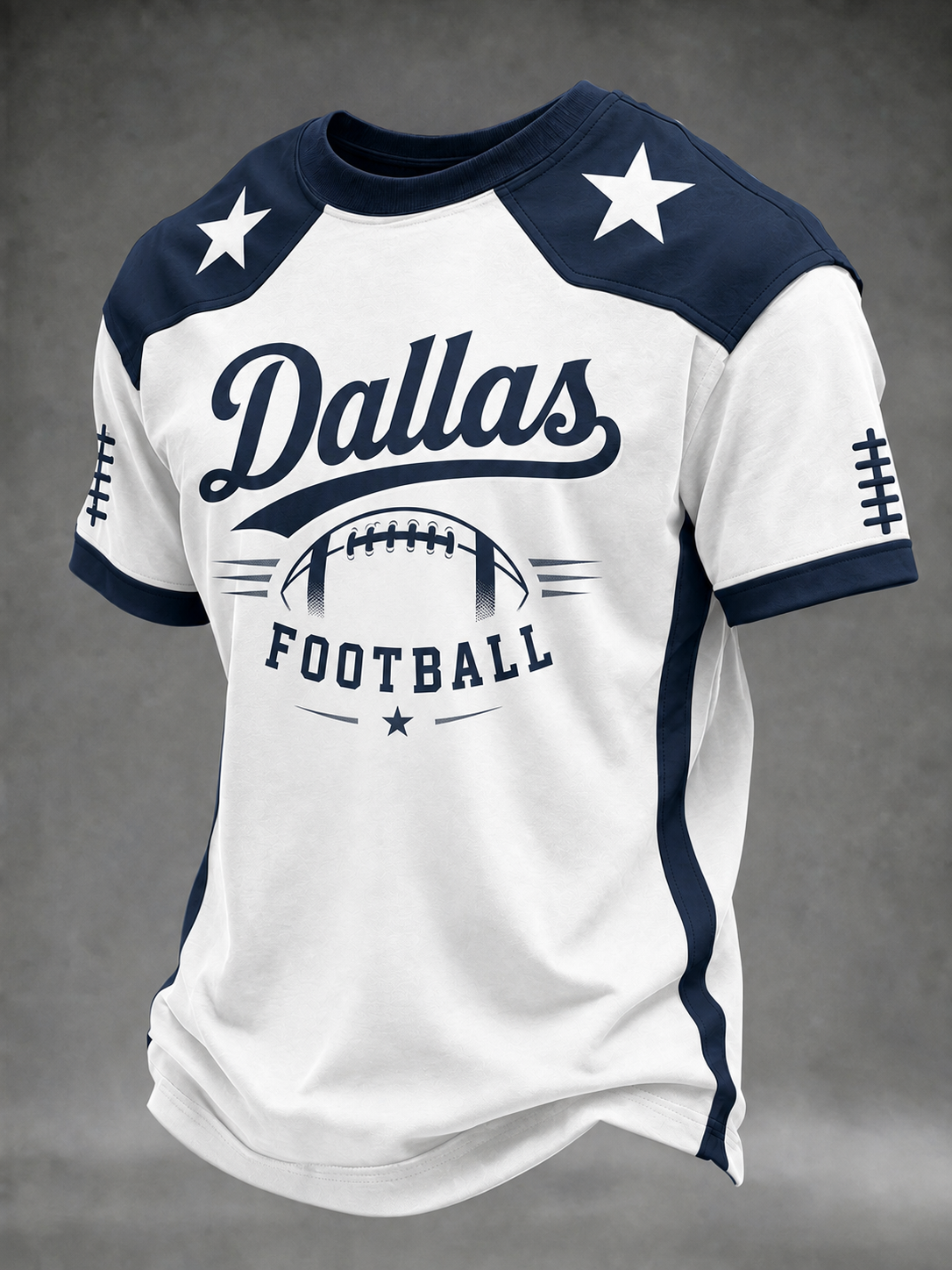 Men's Football Gameday Gift For Football Fans Casual Tee