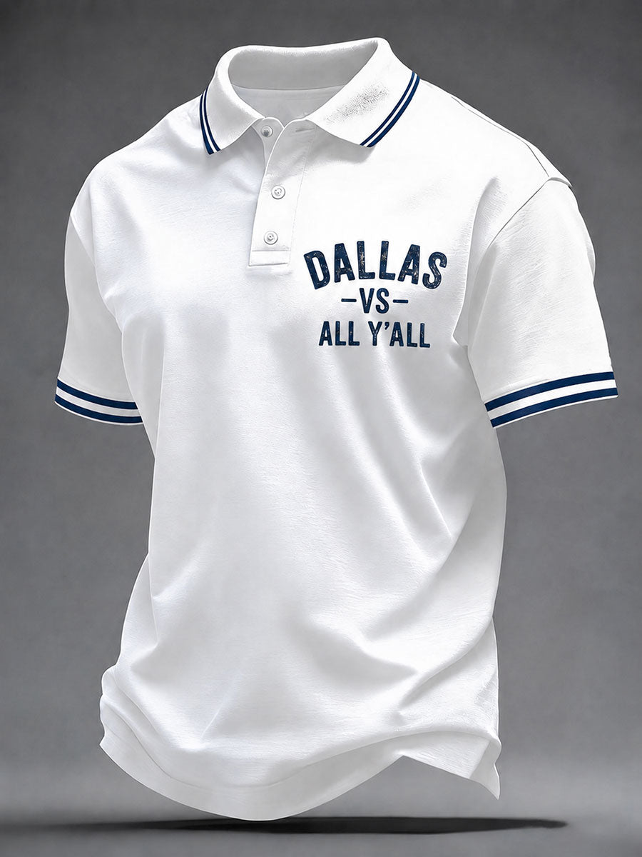 Men's Game Day Football Printed Casual Top