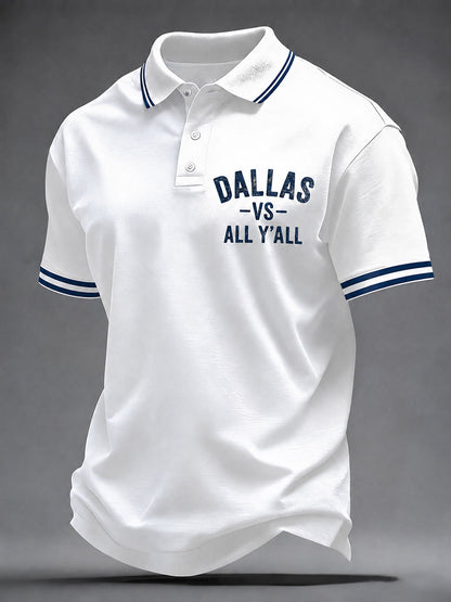 Men's Game Day Football Printed Casual Top