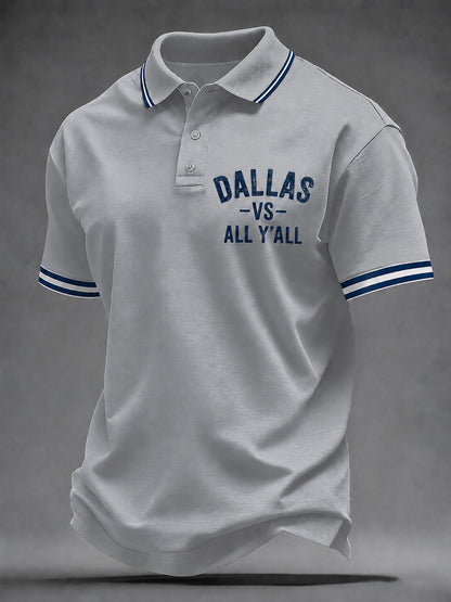 Men's Game Day Football Printed Casual Top
