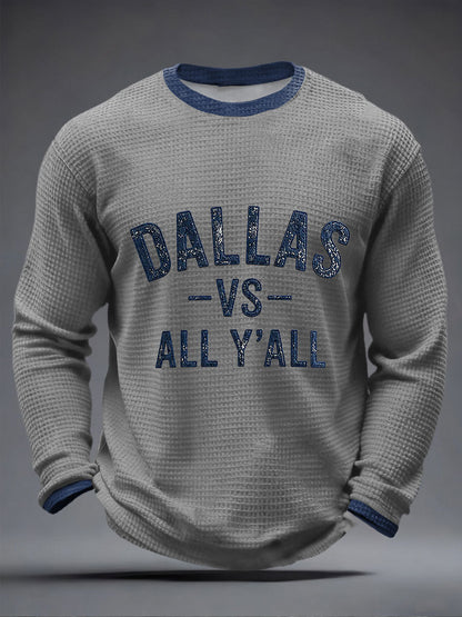 Men's Game Day Football Print Casual T-Shirt