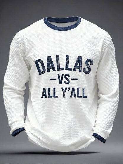 Men's Game Day Football Print Casual T-Shirt