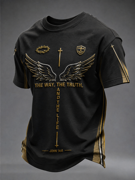 Men's The Way The Truth And The Life Short Sleeves T-shirt