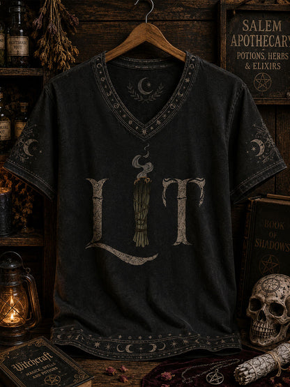 Women's Halloween Lit Short-sleeved T-shirt
