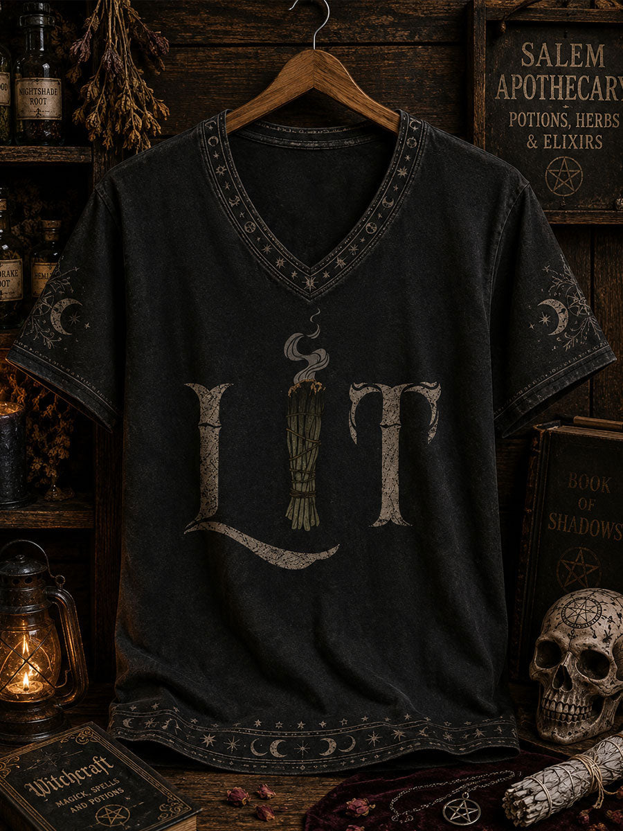 Women's Halloween Lit Short-sleeved T-shirt