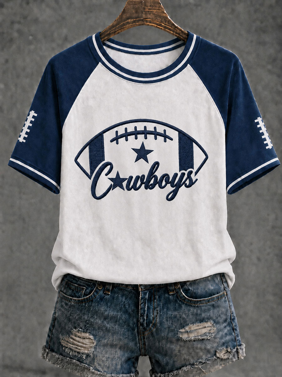 Women's Game Day Football Casual T-Shirt