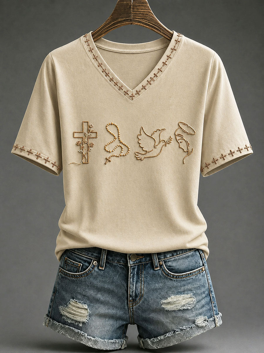 Women's Catholic Faith Casual T-shirt