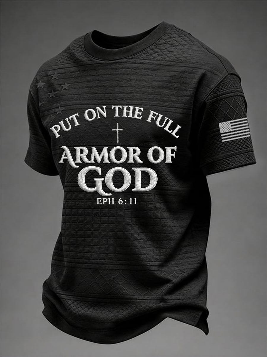 Men's Put On The Full Armor Of God Short Sleeves T-shirt