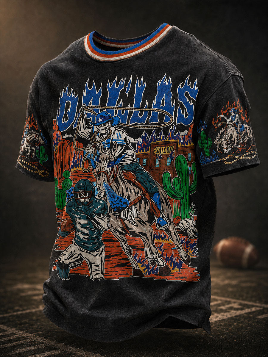 Men's Dallas Rugby Retro T-Shirts
