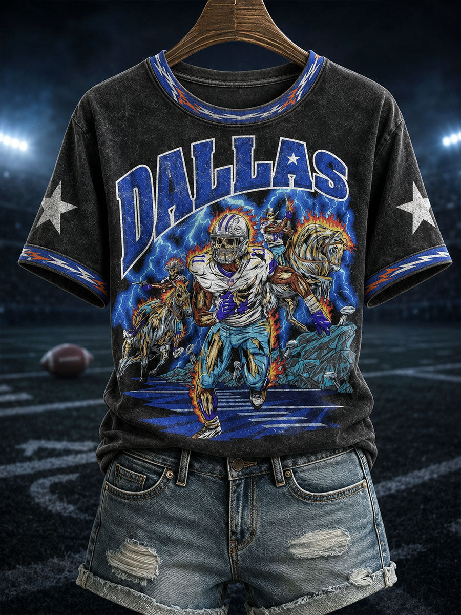 Women's Dallas Rugby Retro T-Shirts