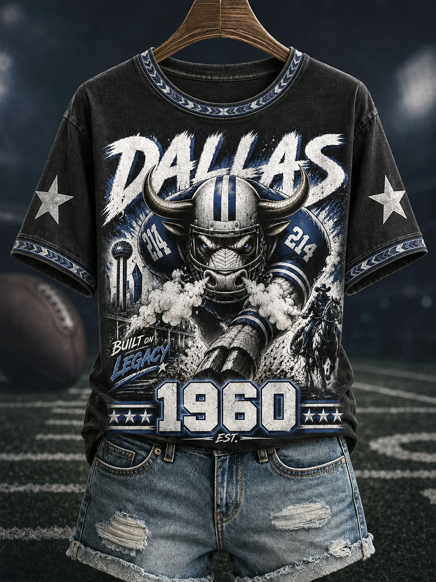 Women's Dallas Rugby Retro T-Shirts
