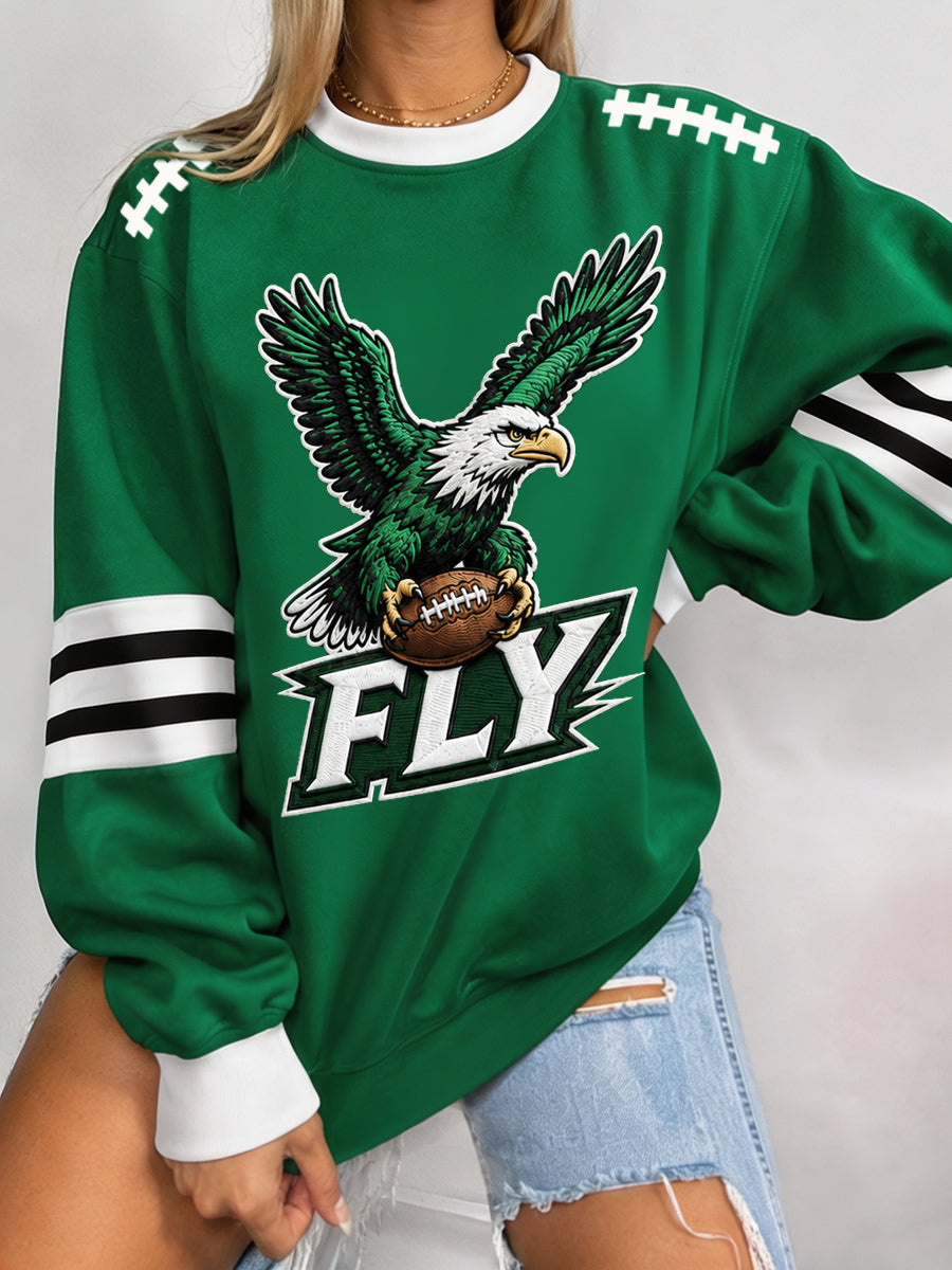 Women's Football Gameday Gift For Football Fans Casual Sweatshirt