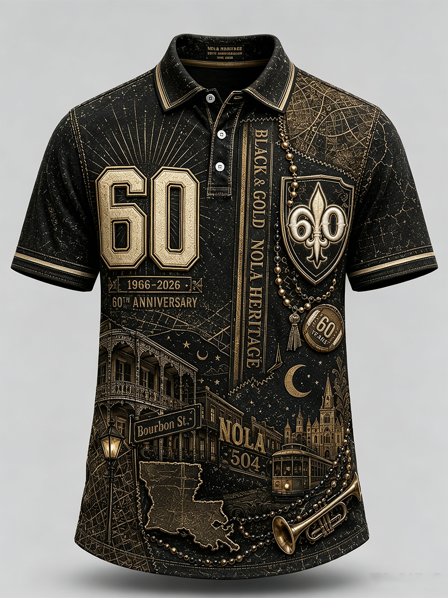 Men's New Orleans Saints Short Sleeve Shirt