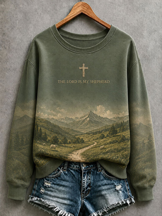 Women's The Lord Is My Shepherd Sweatshirt