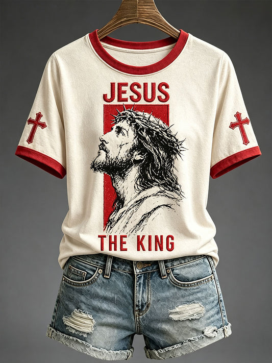 Women's Jesus The King T-shirt