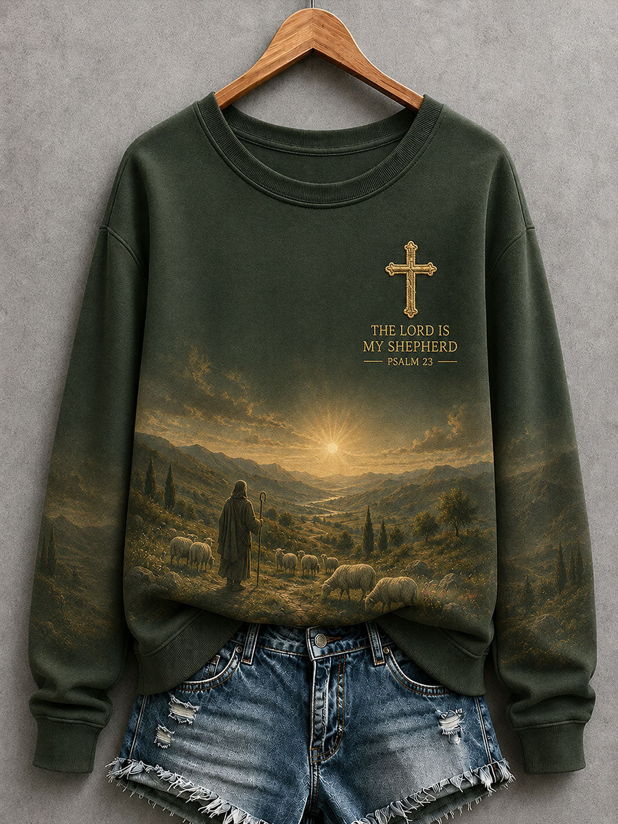 Women's The Lord Is My Shepherd Sweatshirt