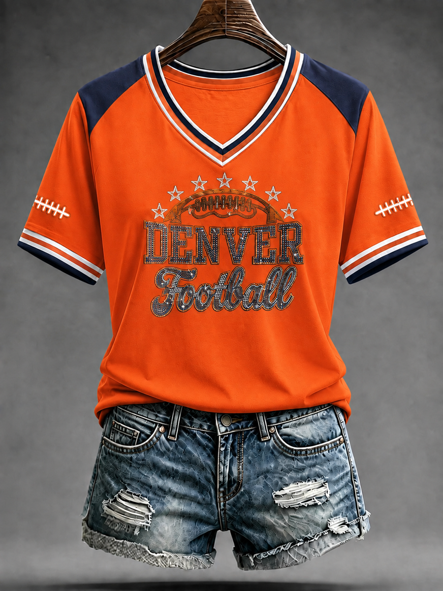 Women's Football Fans Gameday short-sleeved T-shirt