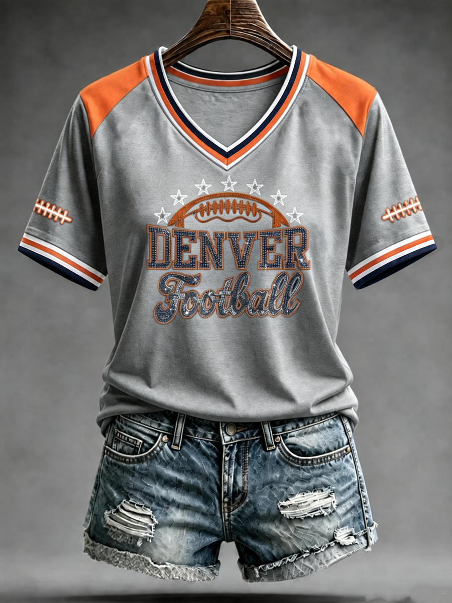 Women's Football Fans Gameday short-sleeved T-shirt