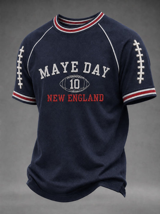 Men's Football Printed T-shirt