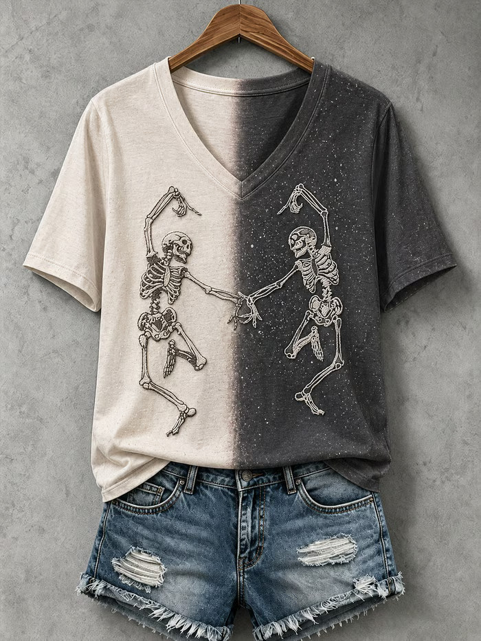 Women's Halloween Short-sleeved T-shirt
