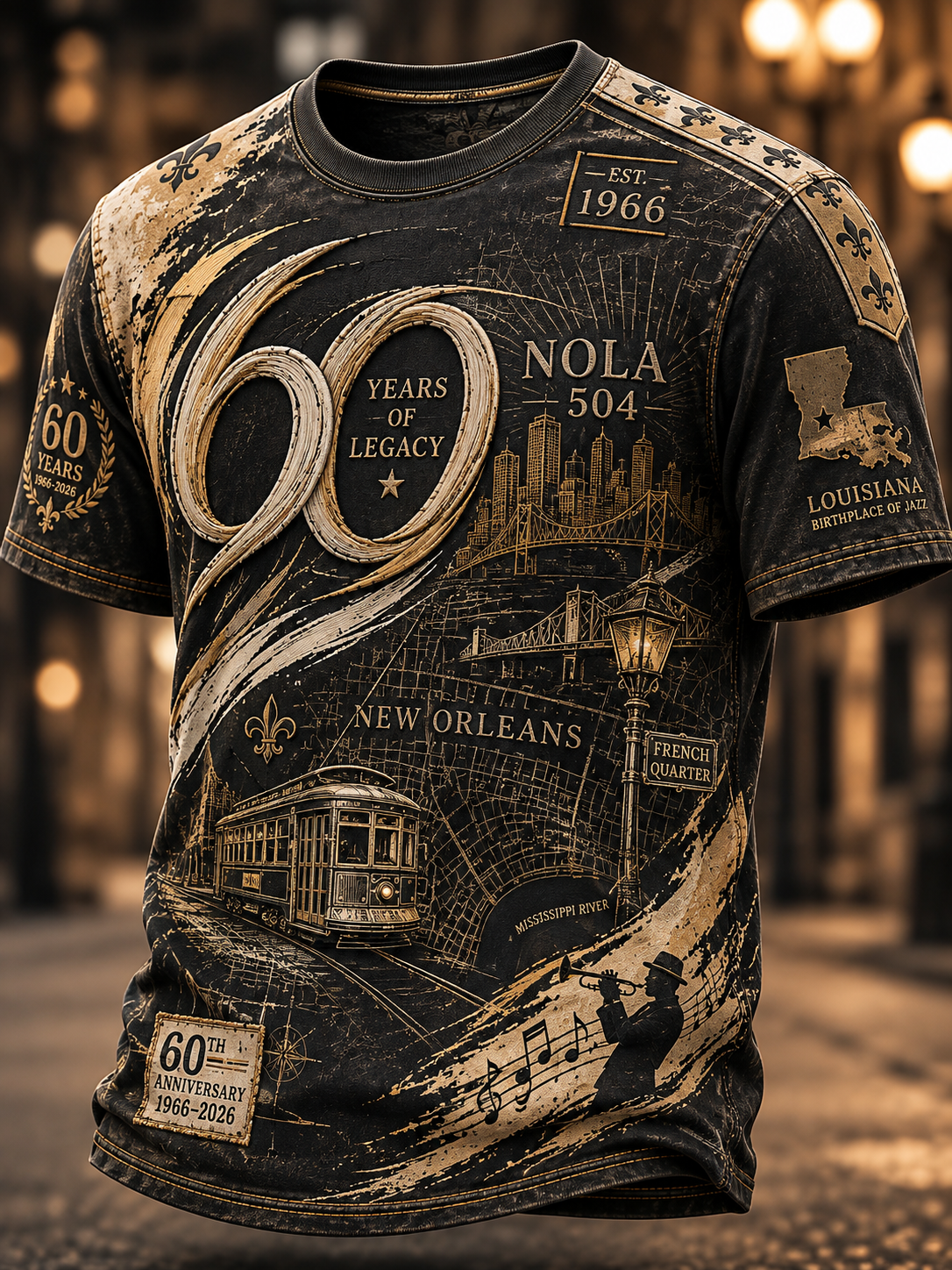 Men's New Orleans Saints Short Sleeves T-Shirt
