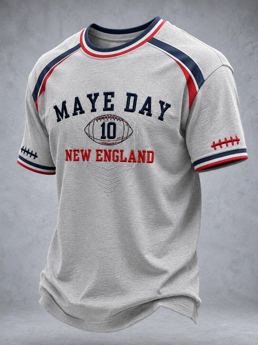 Men's Football Printed T-shirt