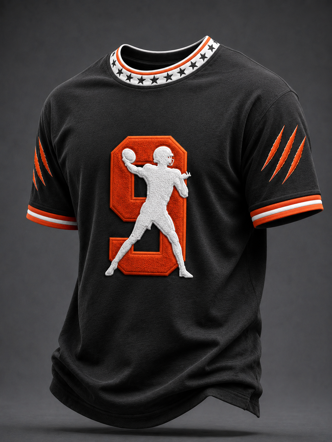 Men's Football Short Sleeves T-shirt