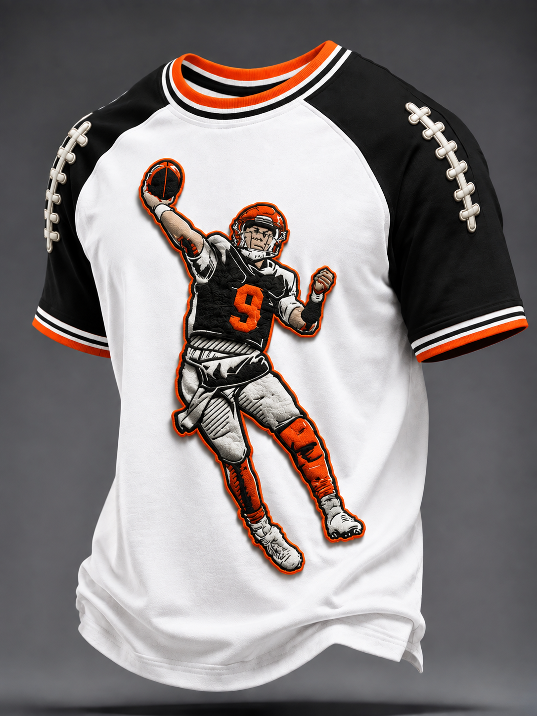 Men's Football Short Sleeve T-shirt