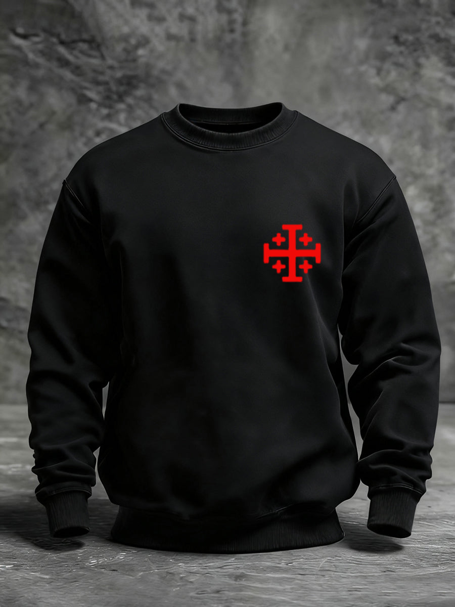 Men's Make No Peace With Evil Casual Sweatshirt