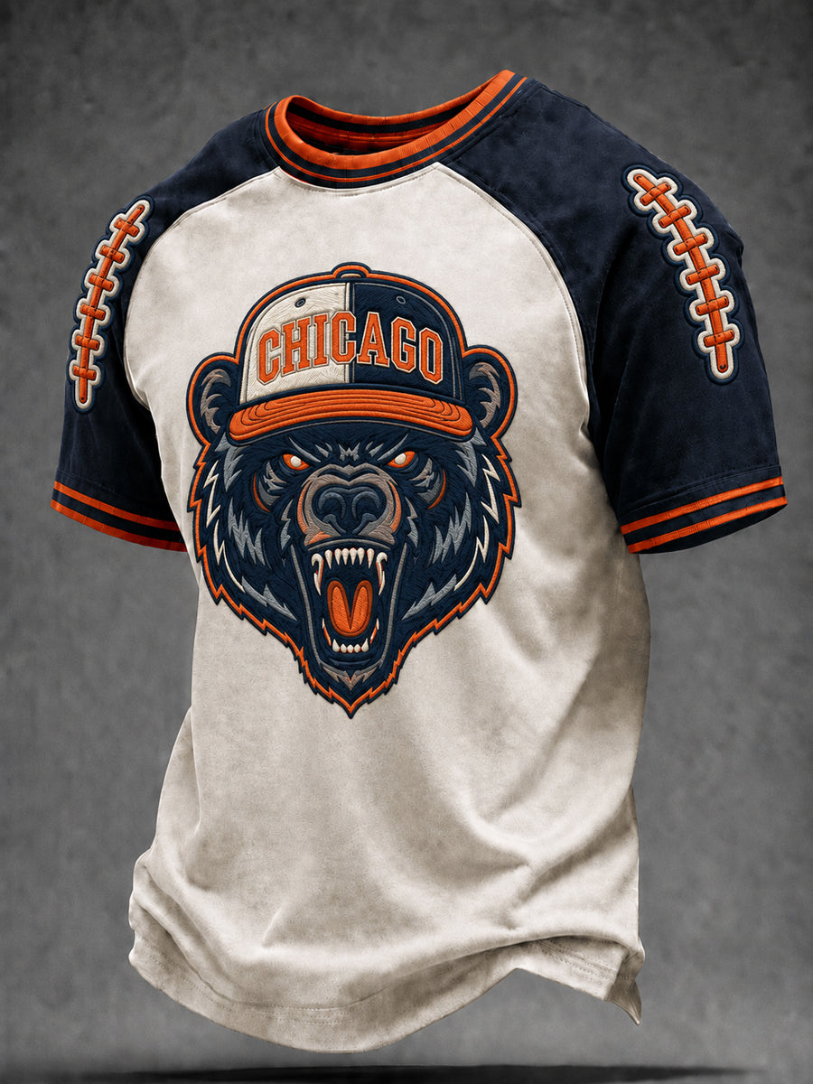 Men's Football Gameday Gift For Football Fans Short Sleeve T-shirt