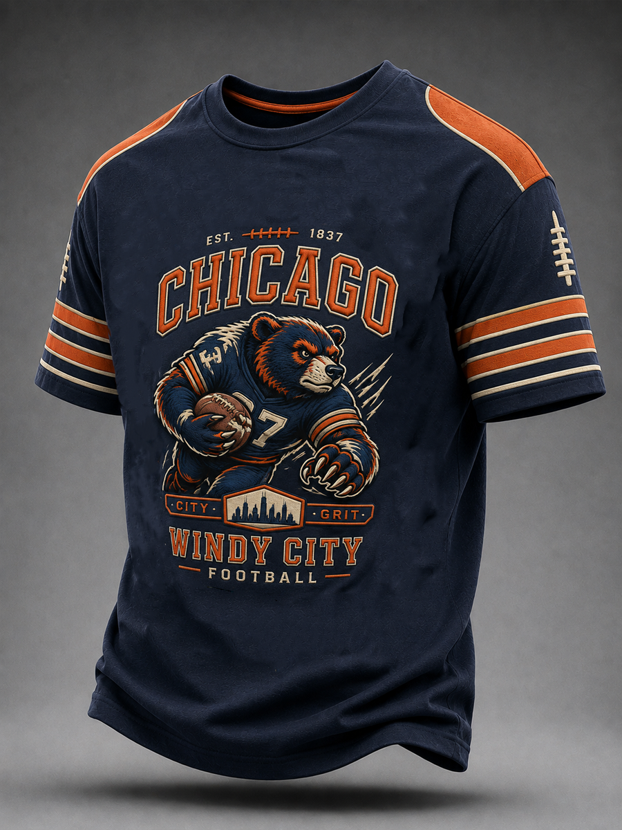 Men's Football Gameday Gift For Football Fans short sleeves t-shirt