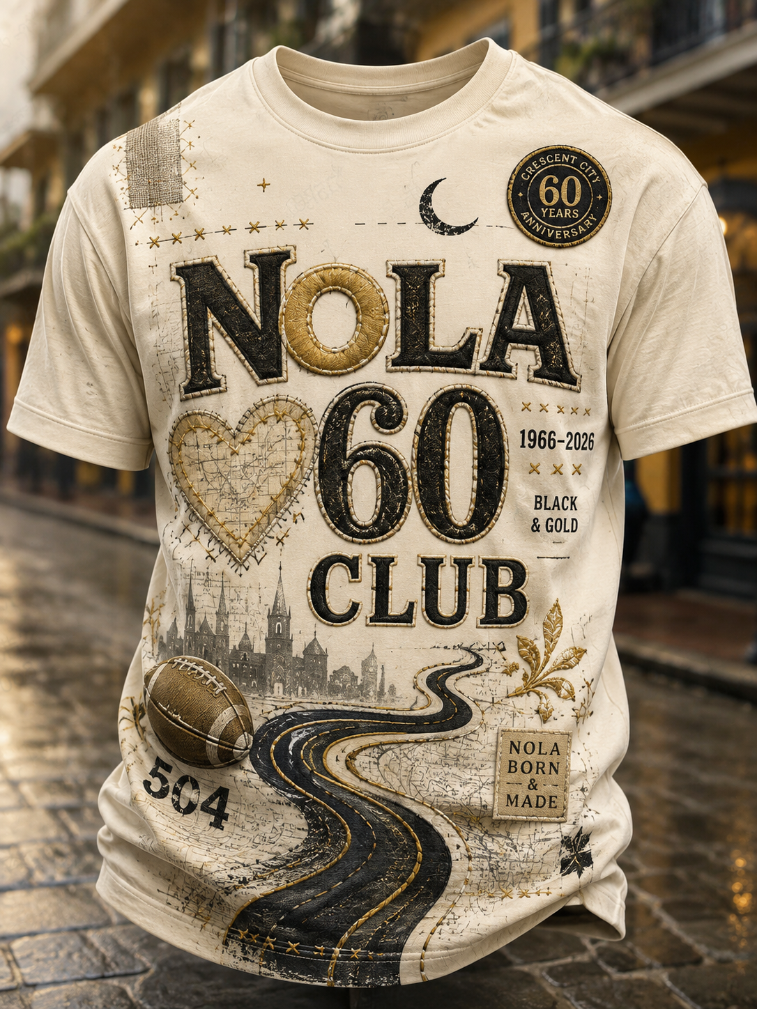 Men's New Orleans Saints Short Sleeves T-Shirt