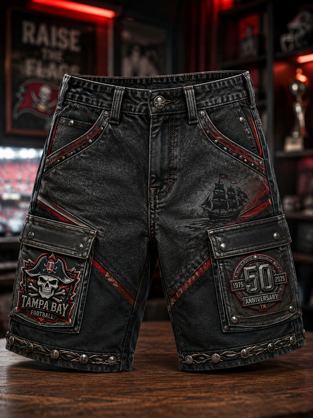 Men's Tampa Bay Buccaneers Cargo Shorts