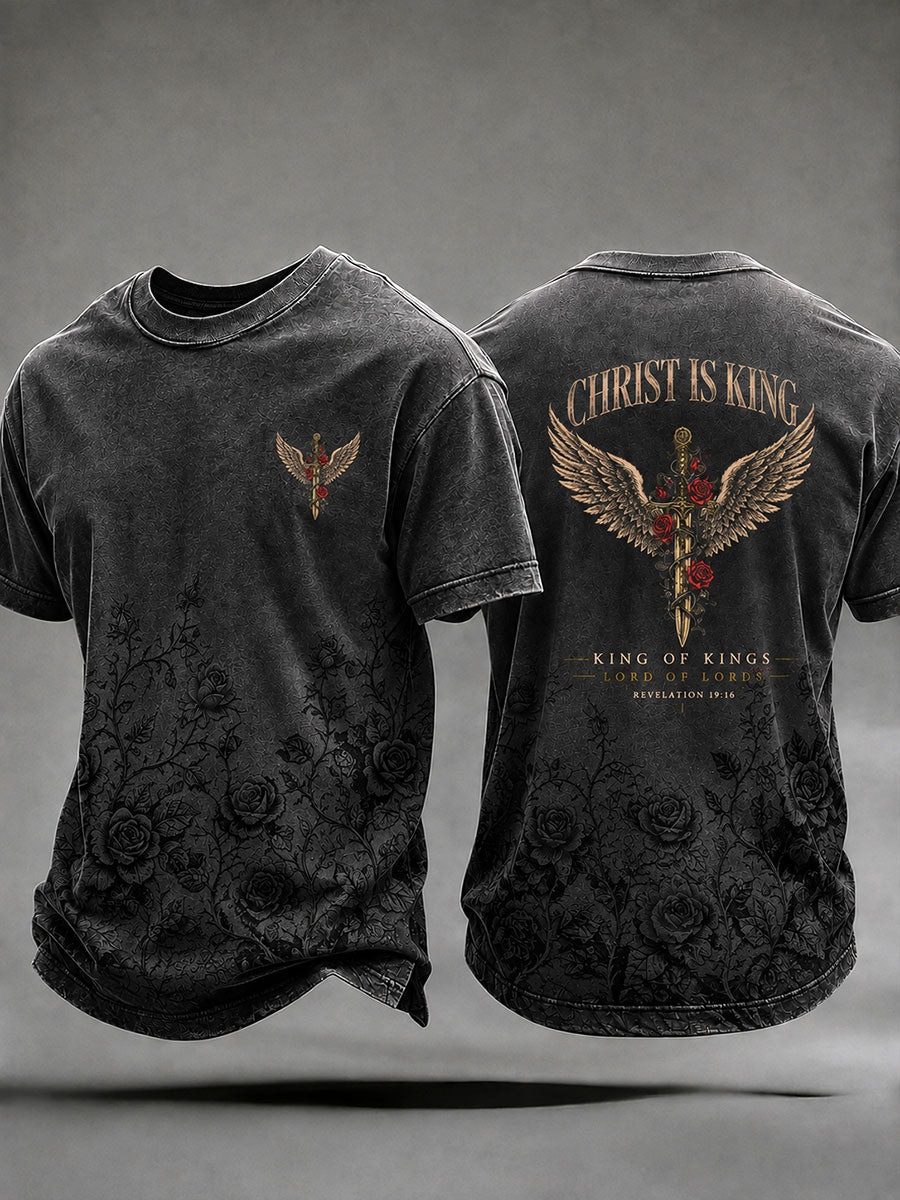 Men's Christ Is King Faith T-shirt