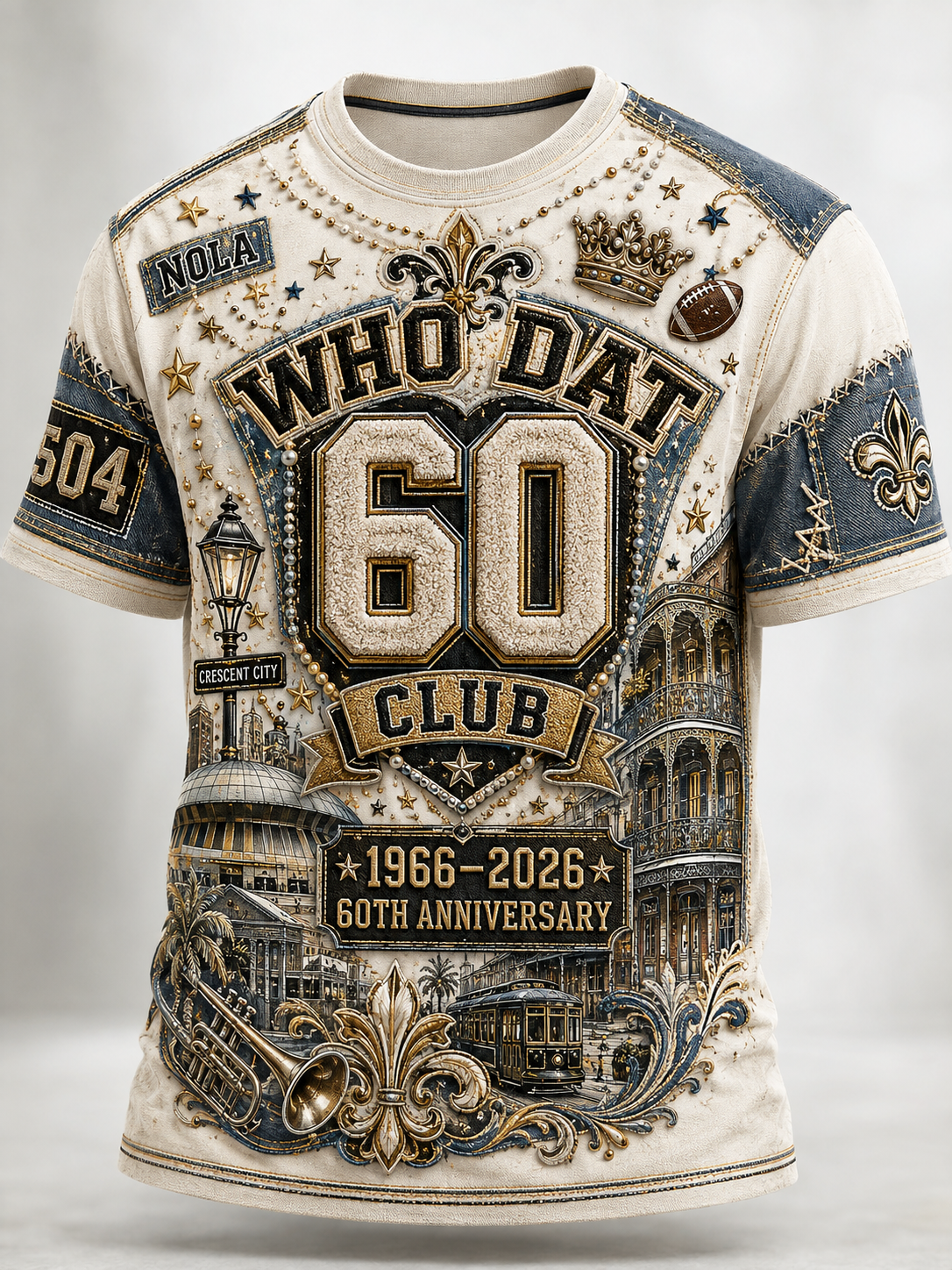 Men's New Orleans Saints Short Sleeves T-Shirt