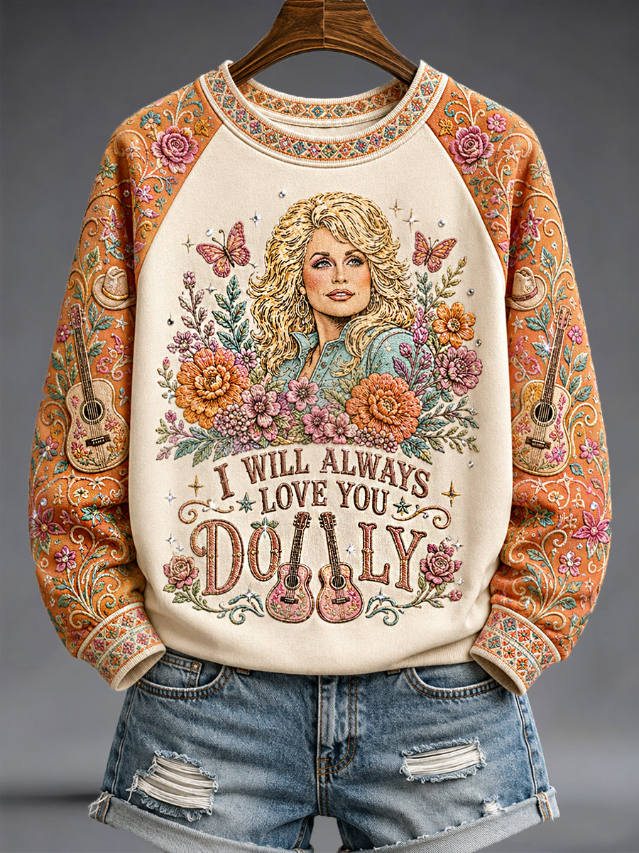 Women's Country Music Legend Tribute Sweatshirt