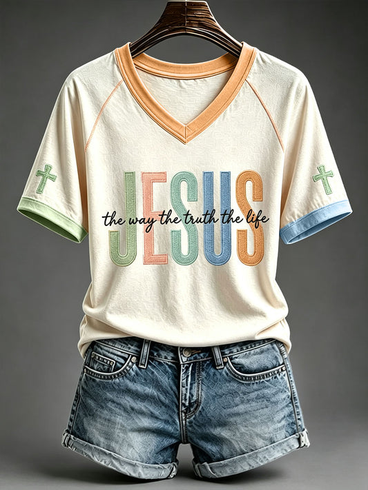 Women's Jesus The Way The Truth The Life T-shirt