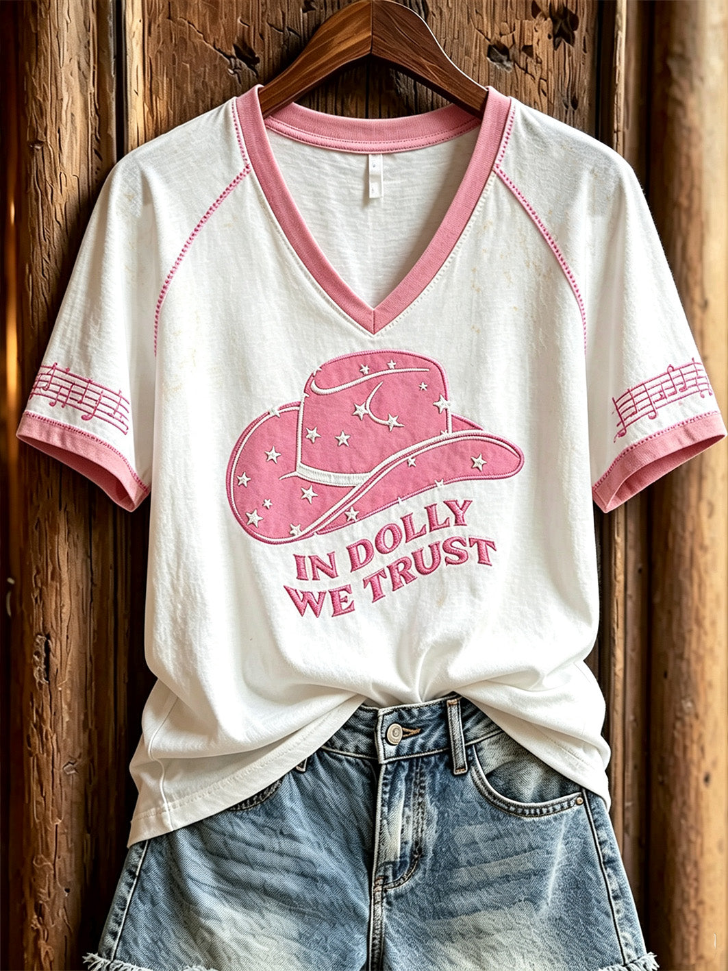 Women's Country Music Legend Tribute Casual Memorial Short Sleeve T-Shirt